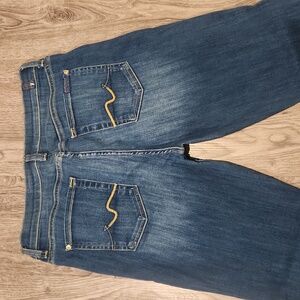 7 For All Mankind High Waisted Ankle Gwenevere Jeans- Size 30